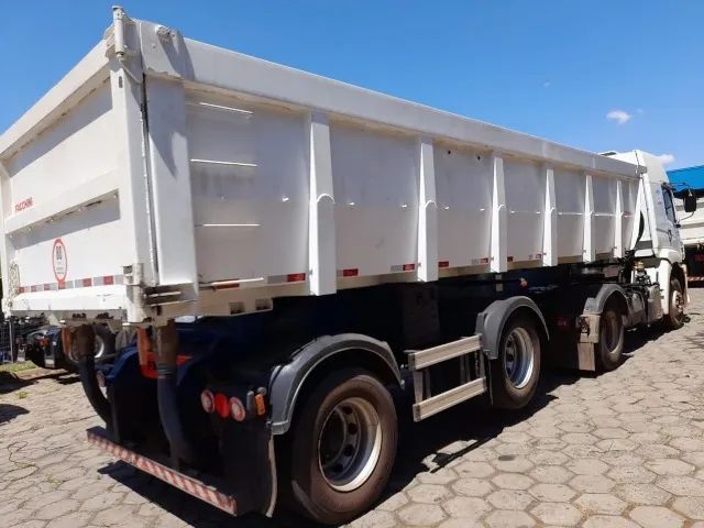 Carreta Caçamba Facchini 2014 2 Eixos Único Dono Frota Jbs - Foto 5