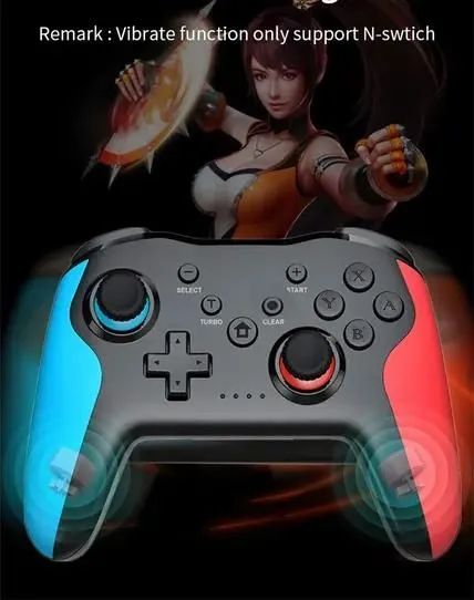 Controle sem fio compatível com Nintendo Switch, PC, Android e PS3 - Foto 5