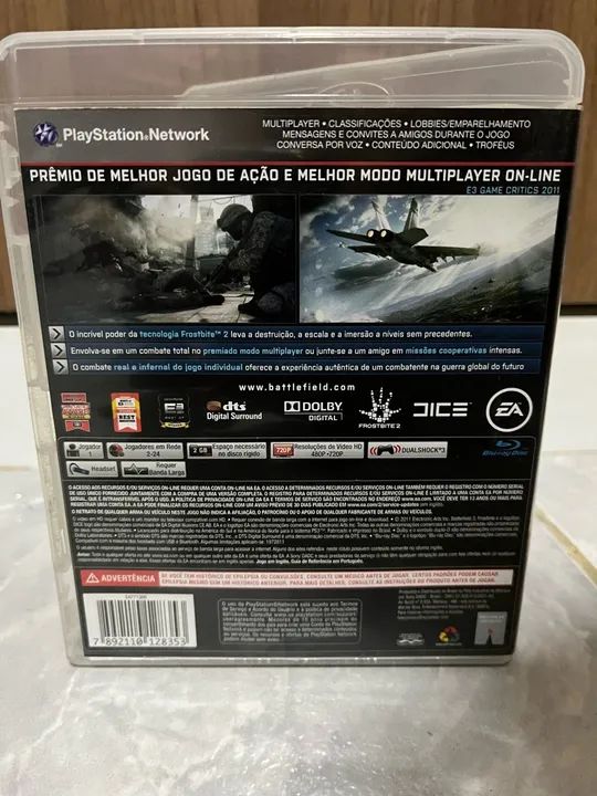 Battlefield 3- PS3 jogo - Foto 2