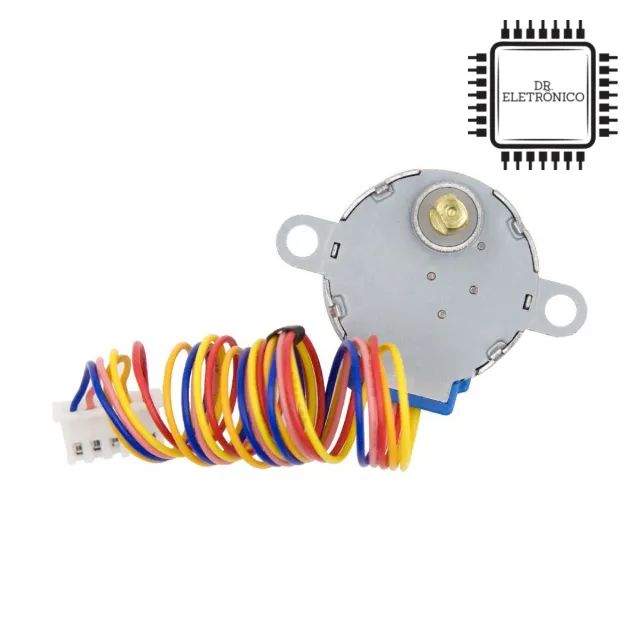 Kit Motor de Passo 28BYJ-48 5V + Driver Uln2003 - Foto 2