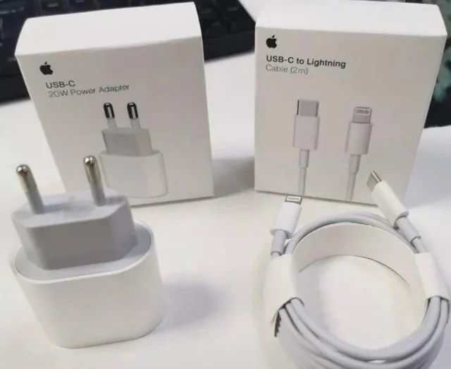 Carregador Completo iOs Para iPhone 6 ao 14 Pro MAX ( Fonte + Cabo ) - Foto 5