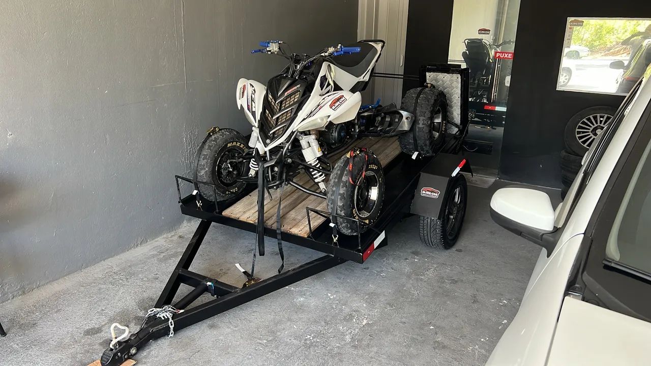 QUADRICICLO YAMAHA 700R 2009 COM CARROÇA - Foto 6