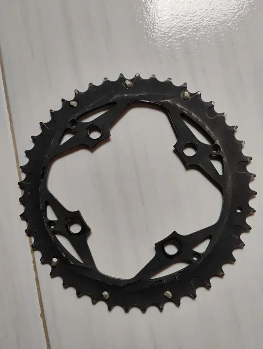 Coroa sram 44t  BCD 104 - Foto 4