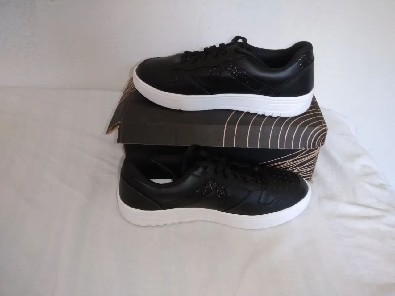 Tênis Feminino Casual Preto - Foto 2