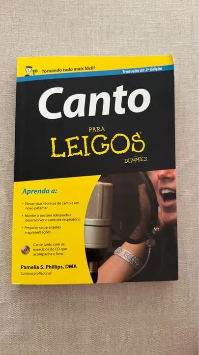 Livro Canto Para Leigos - Aprenda a Cantar