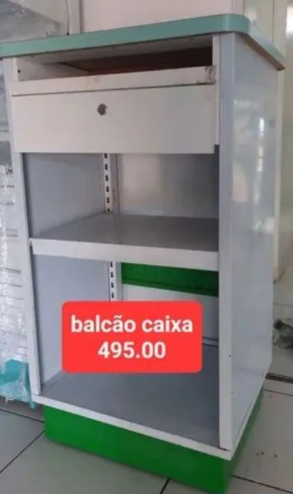 Balcão Caixa -  usado
