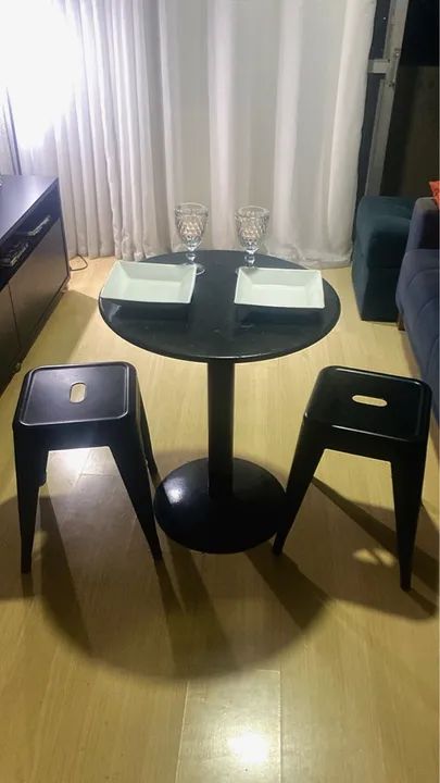 Mesa aço 60 cm - Foto 2