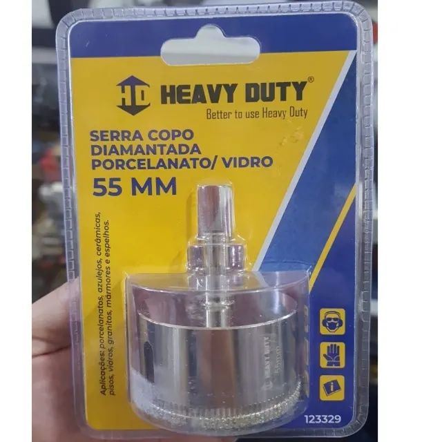 Serra Copo Diamantada  Heavy Duty Tamanhos e Valores na Descrição