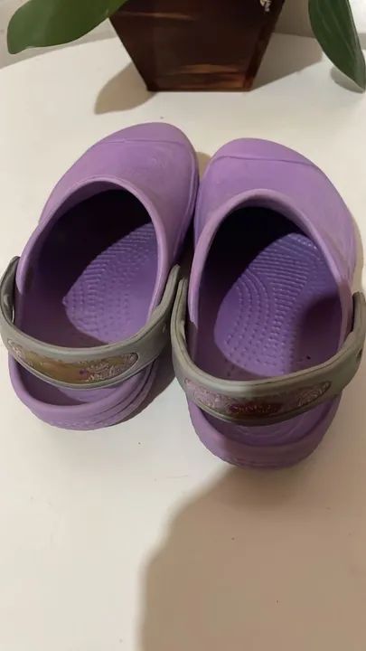Crocs Rosa Tamanho 21/22 - Foto 5