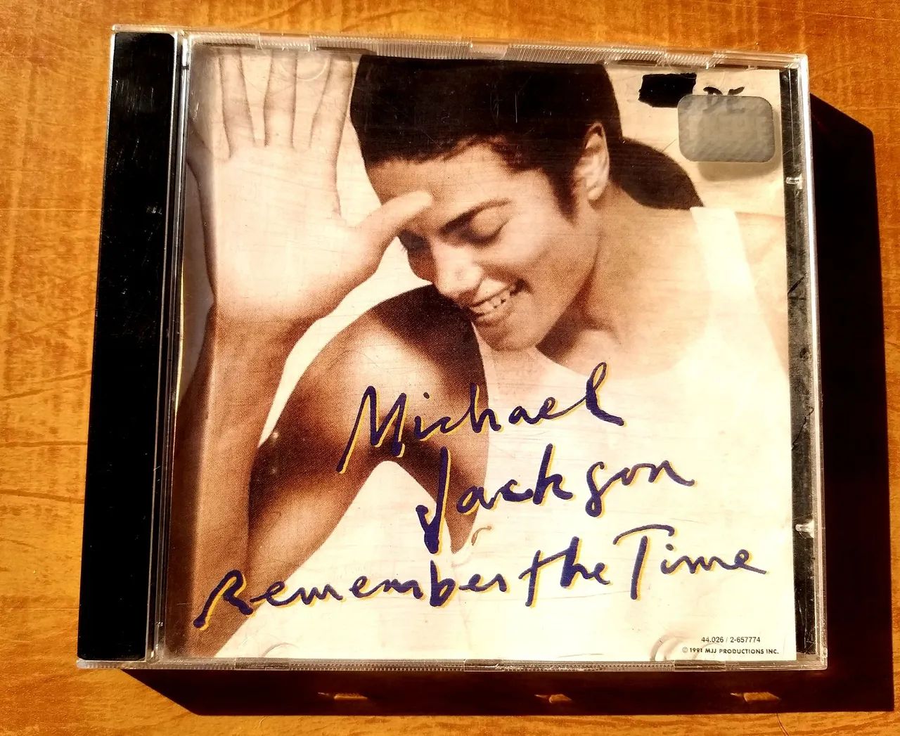 CD raro single Michael Jackson - Remember The Time + Black or White