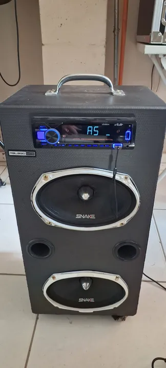 Caixa bob super potente com módulos stetsom de 160 watts de puro som, com qualidade.