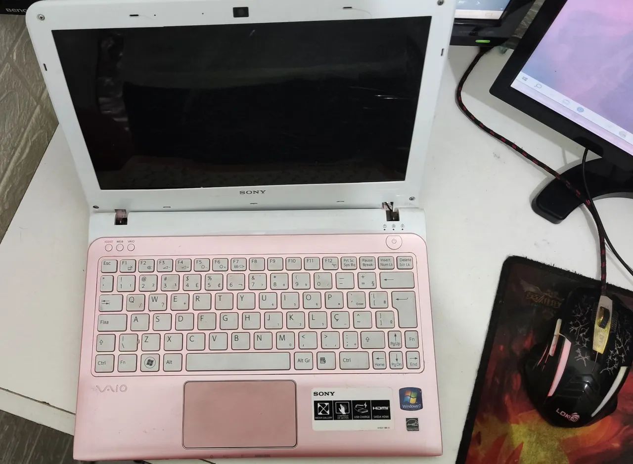 Notebook VAIO Rosa SVE11115EBP - Foto 2
