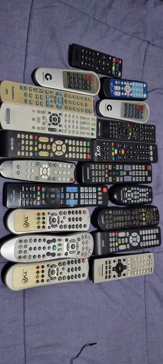 Controles de TV Variados - CADA UNIDADE