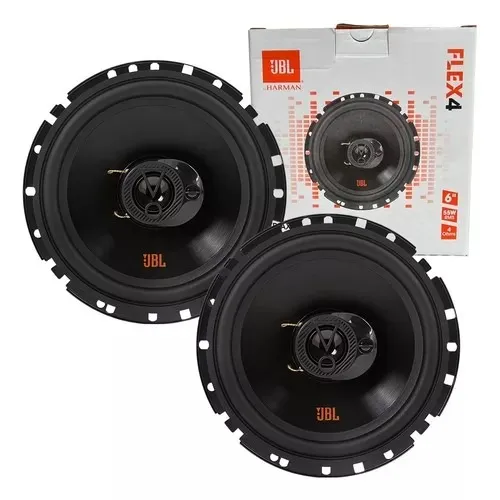 Alto Falantes 6" Pol JBL Flex 4 110w rms par triaxial novo c/ garantia