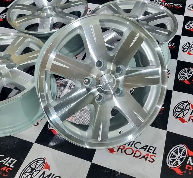 Jogo de rodas 17" jeep grand Cherokee limited crd 5x127 + pintura nova - Foto 11