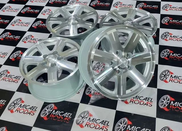 Jogo de rodas 17" jeep grand Cherokee limited crd 5x127 + pintura nova - Foto 10
