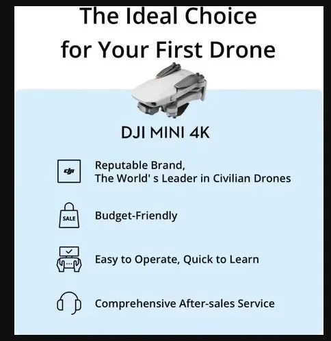 Drone DJI Mini 4k Lançamento Profissional 10km - Foto 6