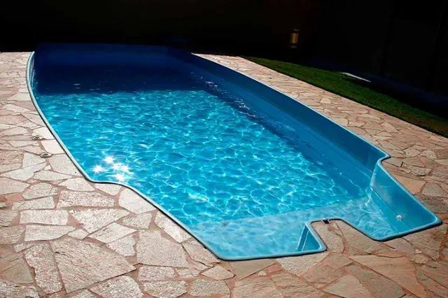 Piscina 9,55x3,85m (15x) prof. 1,20 a 1,65m. Oferta. Direto da fábrica. - Foto 5
