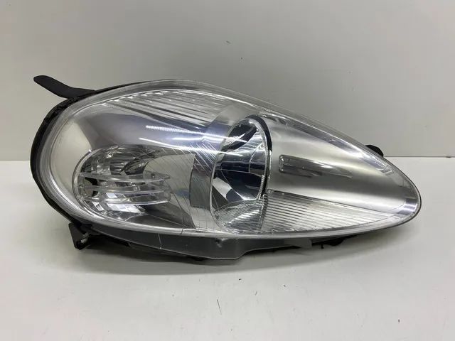 Farol Fiat Punto 2011/2012 Cromado Direito