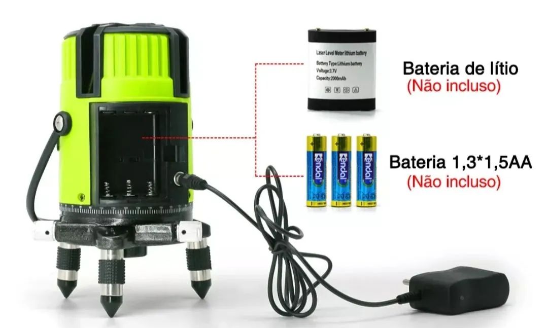  * kit nível laser de 5 linhas 65104607760769121