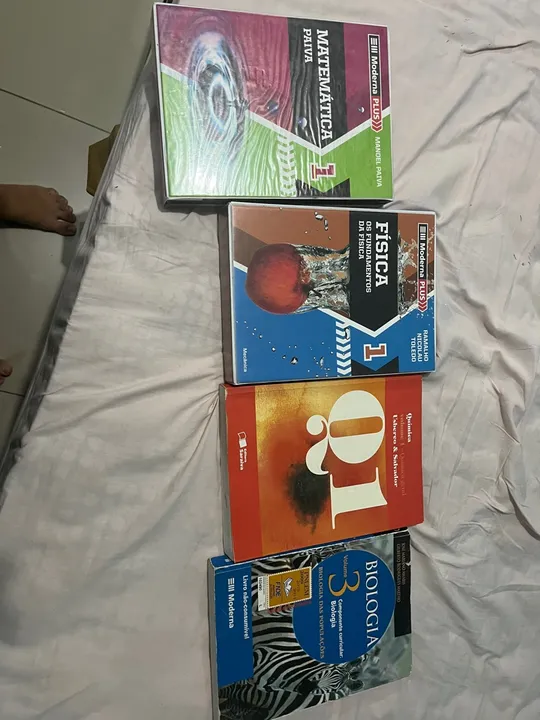 APOSTILAS FISICA QUIMA MATEMÁTICA e BIOLOGIA