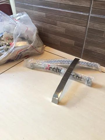  Puxadores Inox Archi - 10 unidades