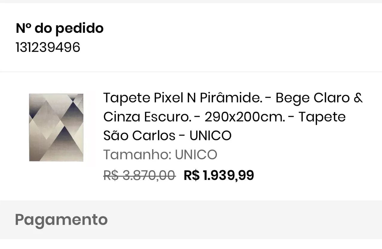 Tapete São Carlos lindo - usado  - Foto 4