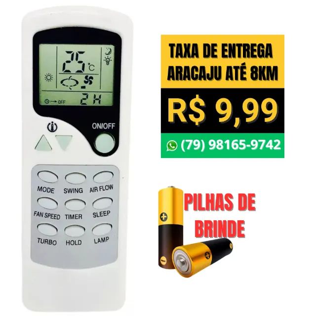 Controle Para Ar Condicionado Elgin Split - Novo - Foto 3