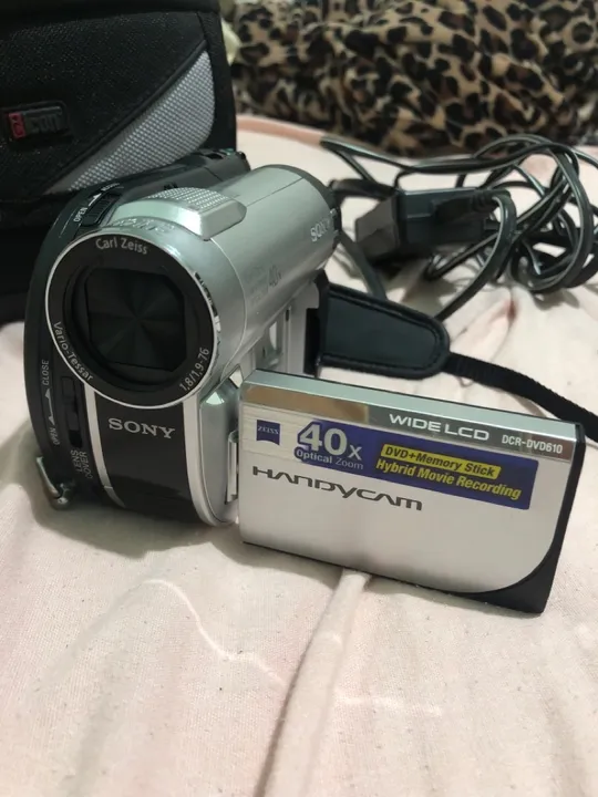 Câmera filmadora SONY