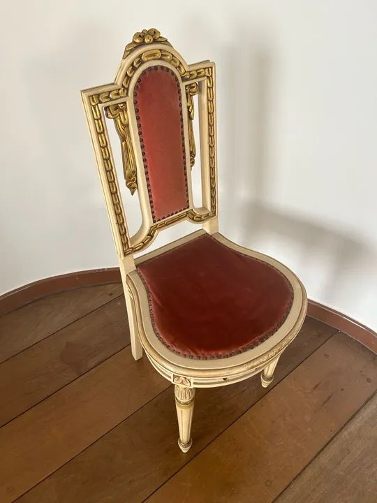 Cadeira vintage Luiz XVI - Foto 4