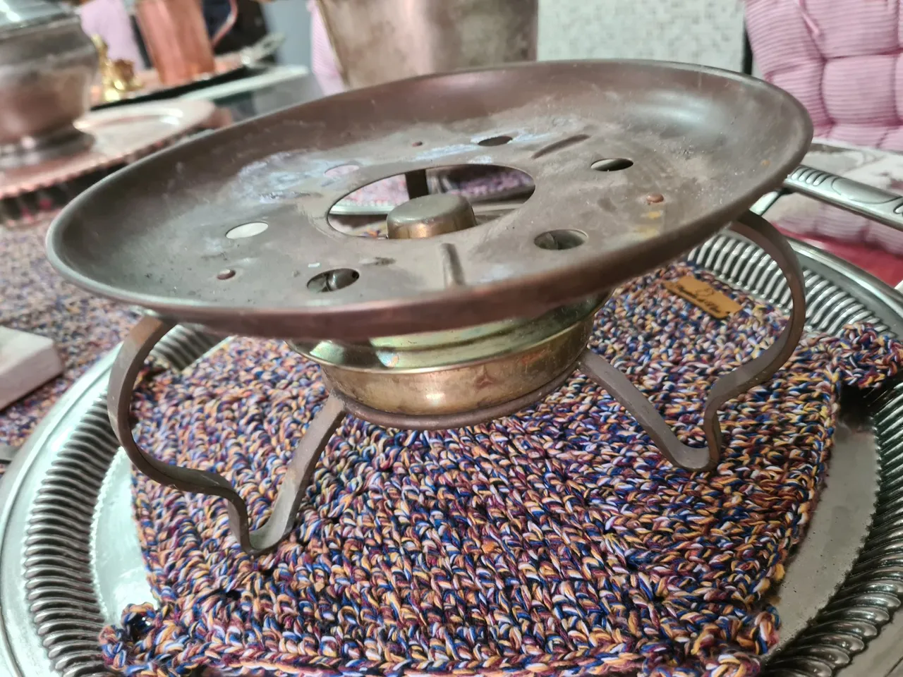 Aquecedor de Chá Vintage