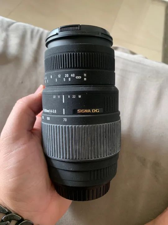 Lente sigma para canon