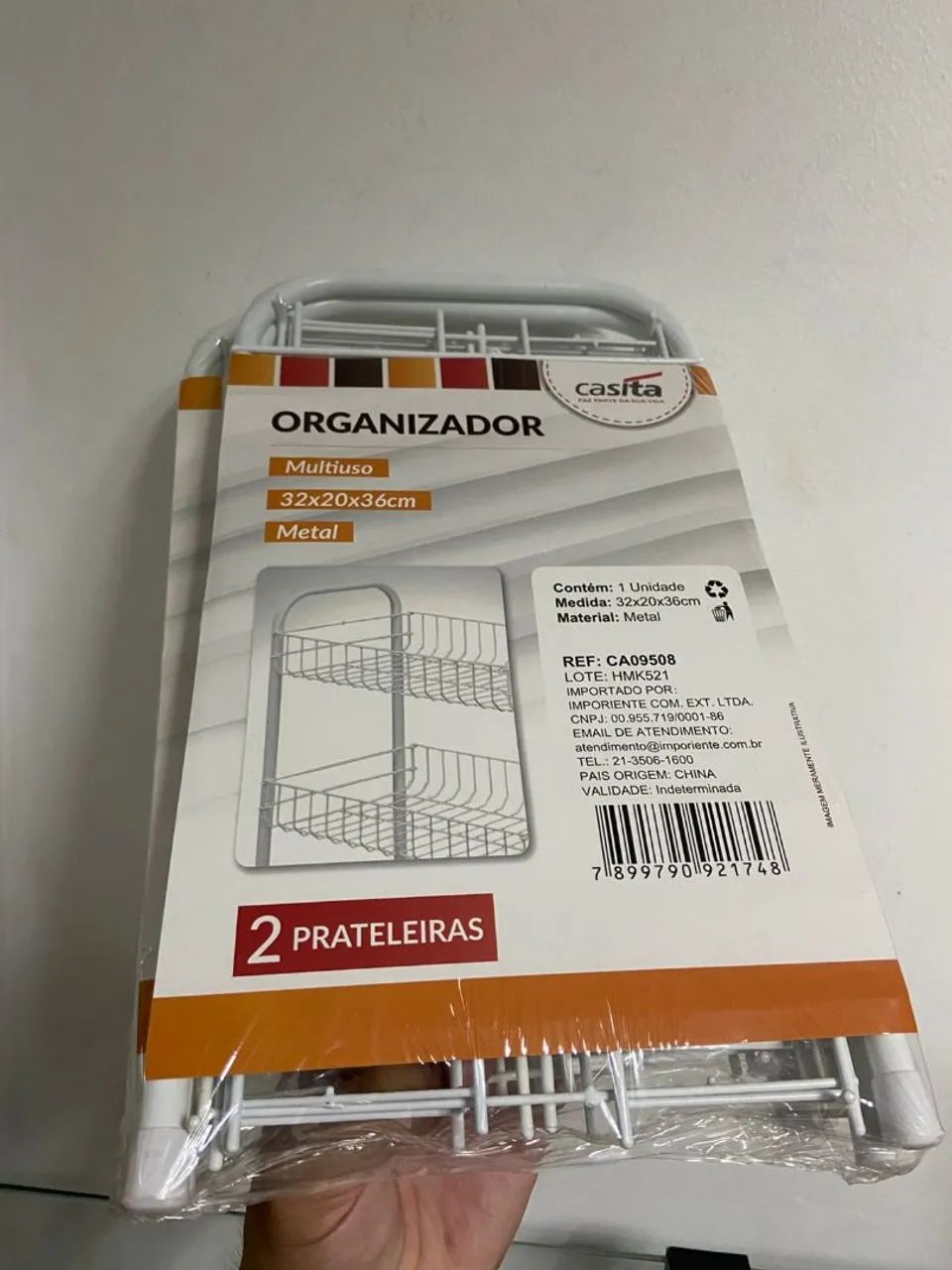 Organizador Multiuso Metal - Casita
