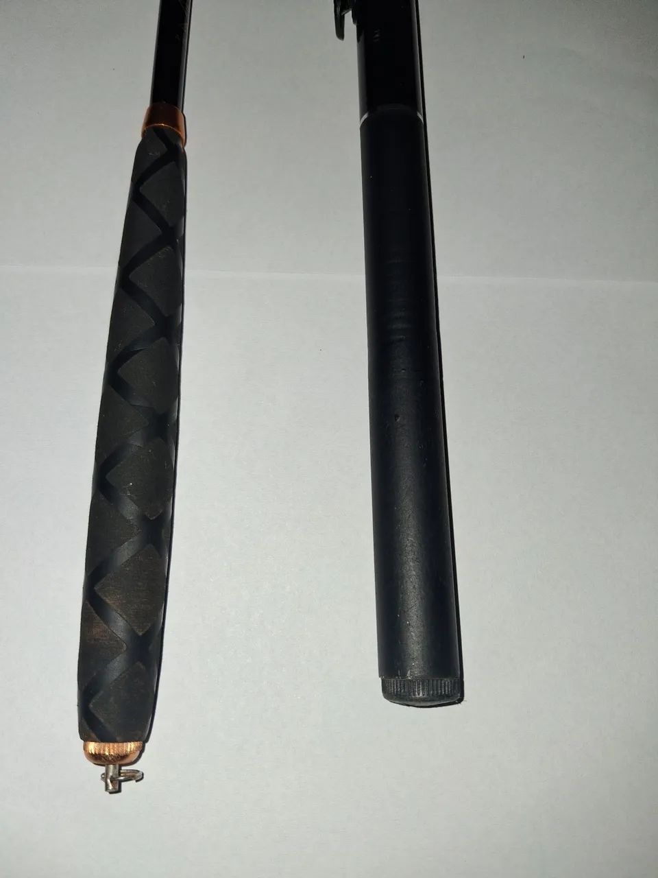 Conjunto 2 varas de pesca telescópica, carbono, 1,80m, 2,70m e mais acessórios  - Foto 6