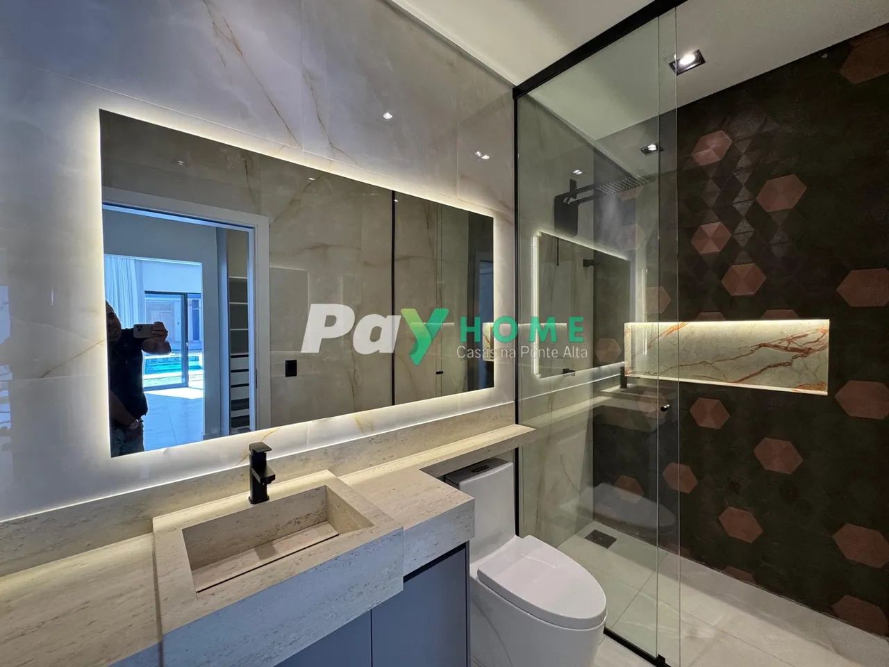 Ponte Alta, Casa moderna com 3 suítes e lazer - Foto 9