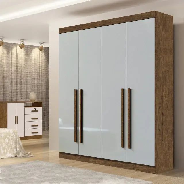Guarda Roupa Da Vinci 4 Portas     Pague na entrega!! - Foto 5