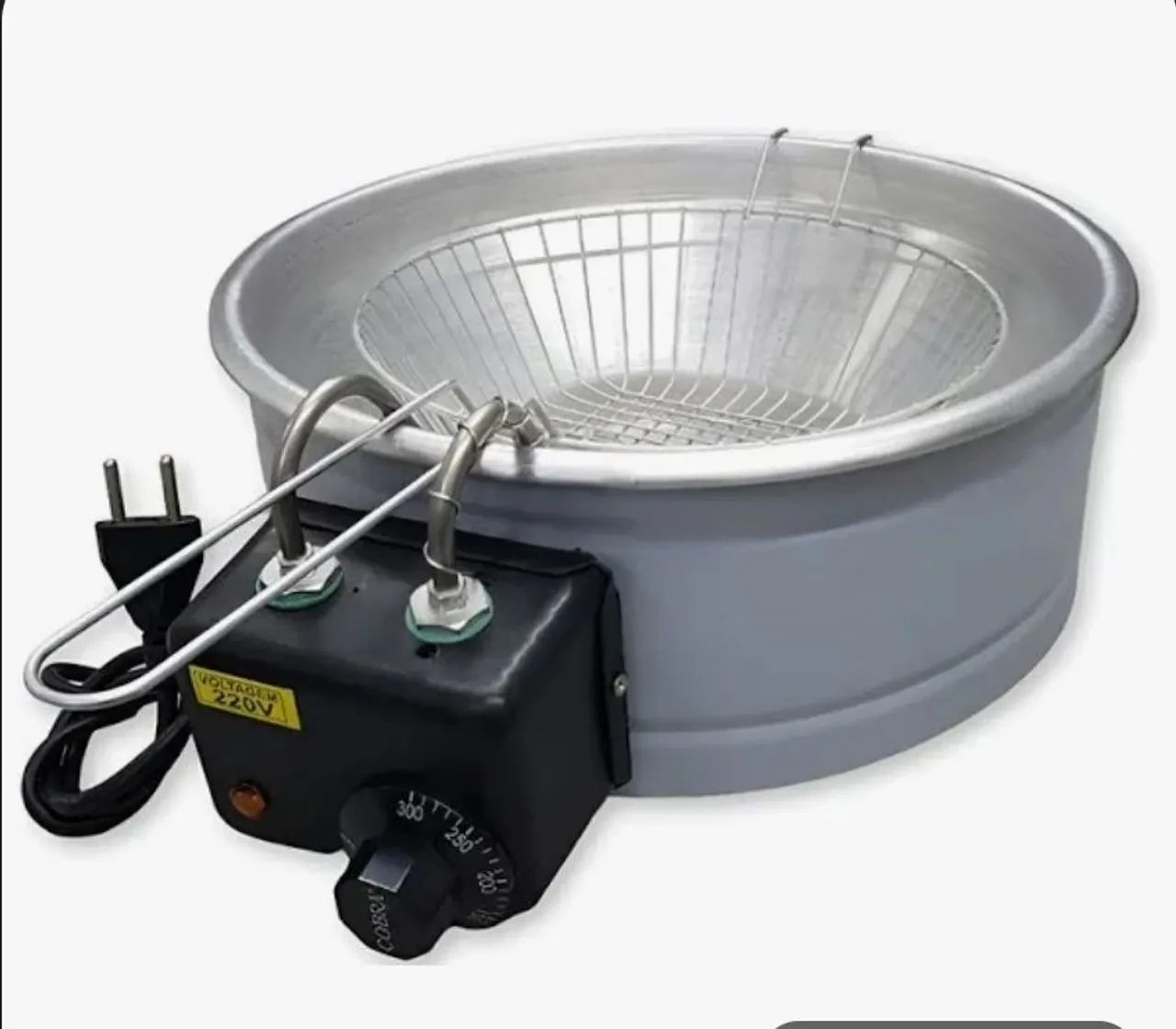 Fritadeira elétrica 3,5lts 220v xom regulagem de temperatura  - Foto 2