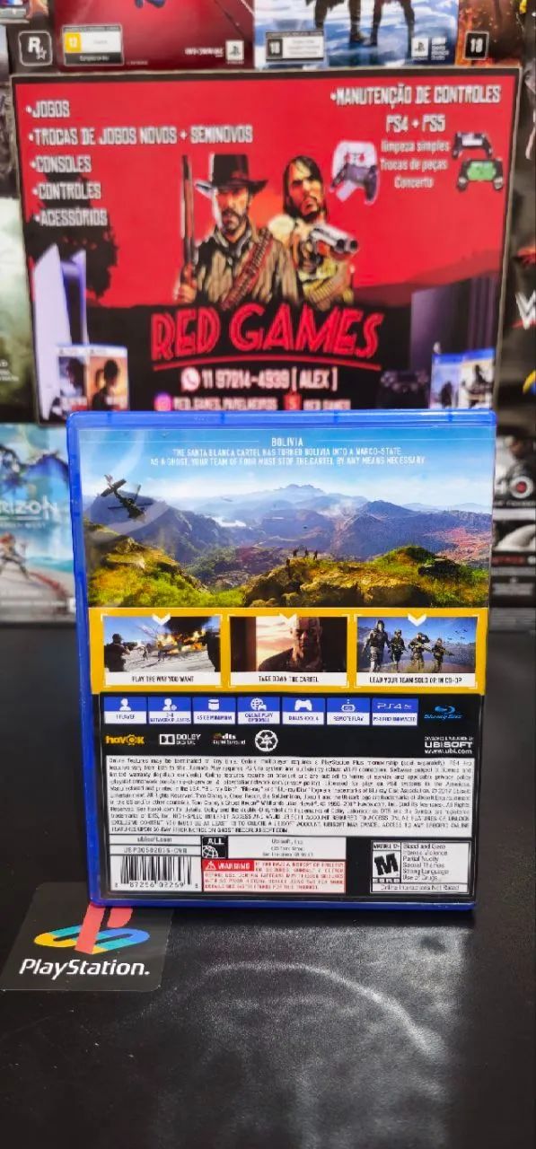 Jogo Ghost Recon Wildlands PS4 - Foto 2