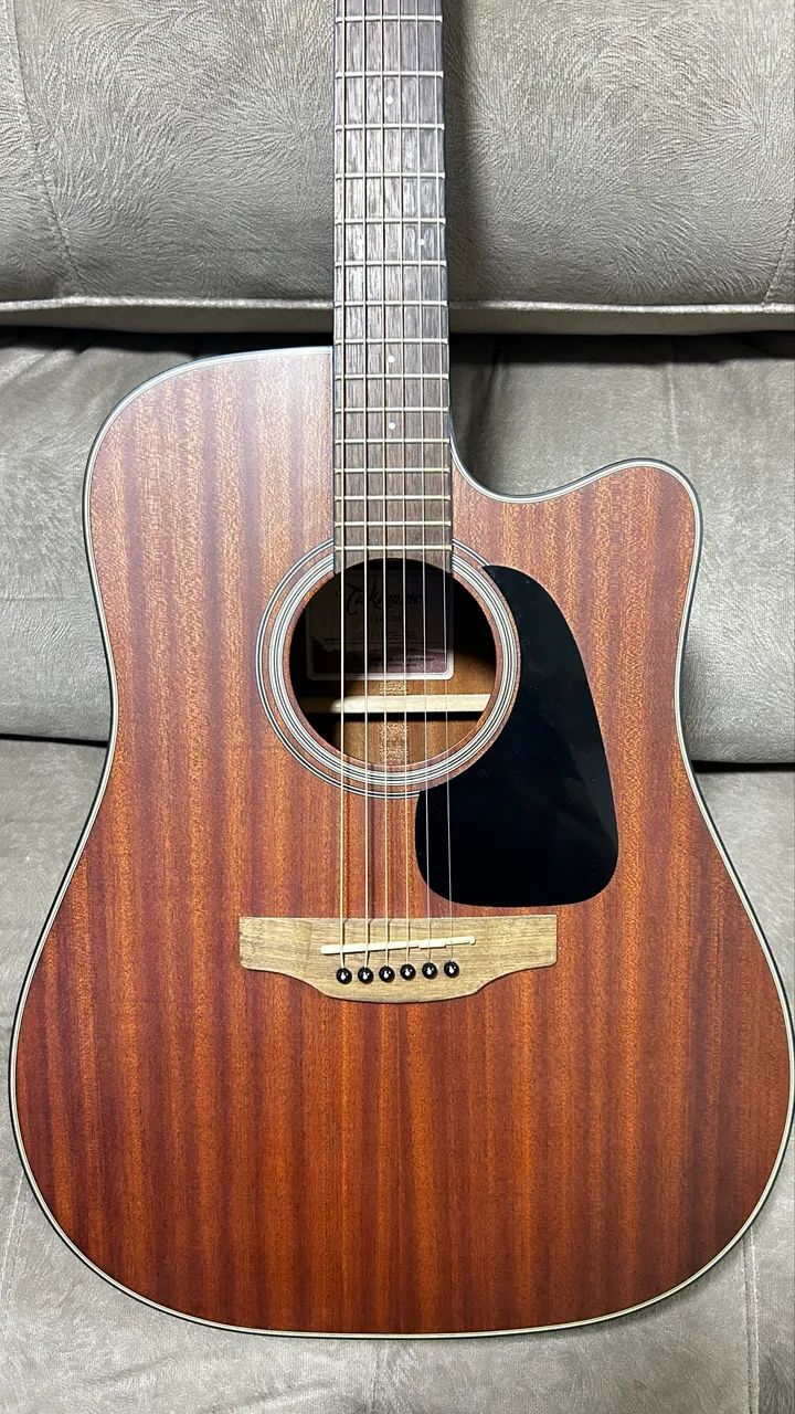 Violão Takamine GD11MCE-NS - Elétrico, Aço, Mahogany - Impecável!