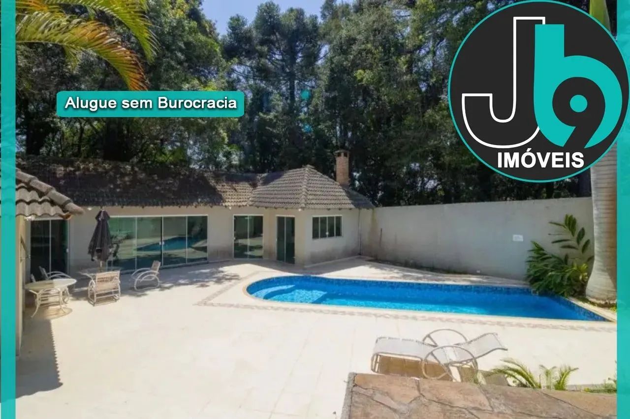 Casa para alugar em Santa Felicidade com 3 quartos, 8 vagas de garagem, churrasqueira e pi