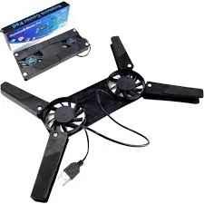 Suporte Base Notebook Cooler Pad De Ventilação Usb Portátil  - Foto 4