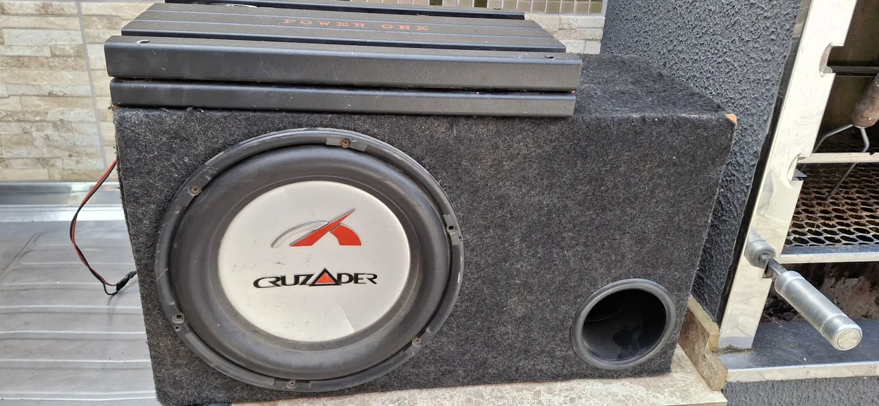 Caixa de Som Subwoofer Cruzader