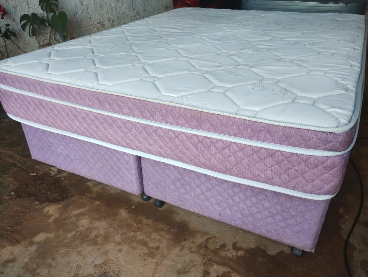 Cama Queen Molas ensacadas