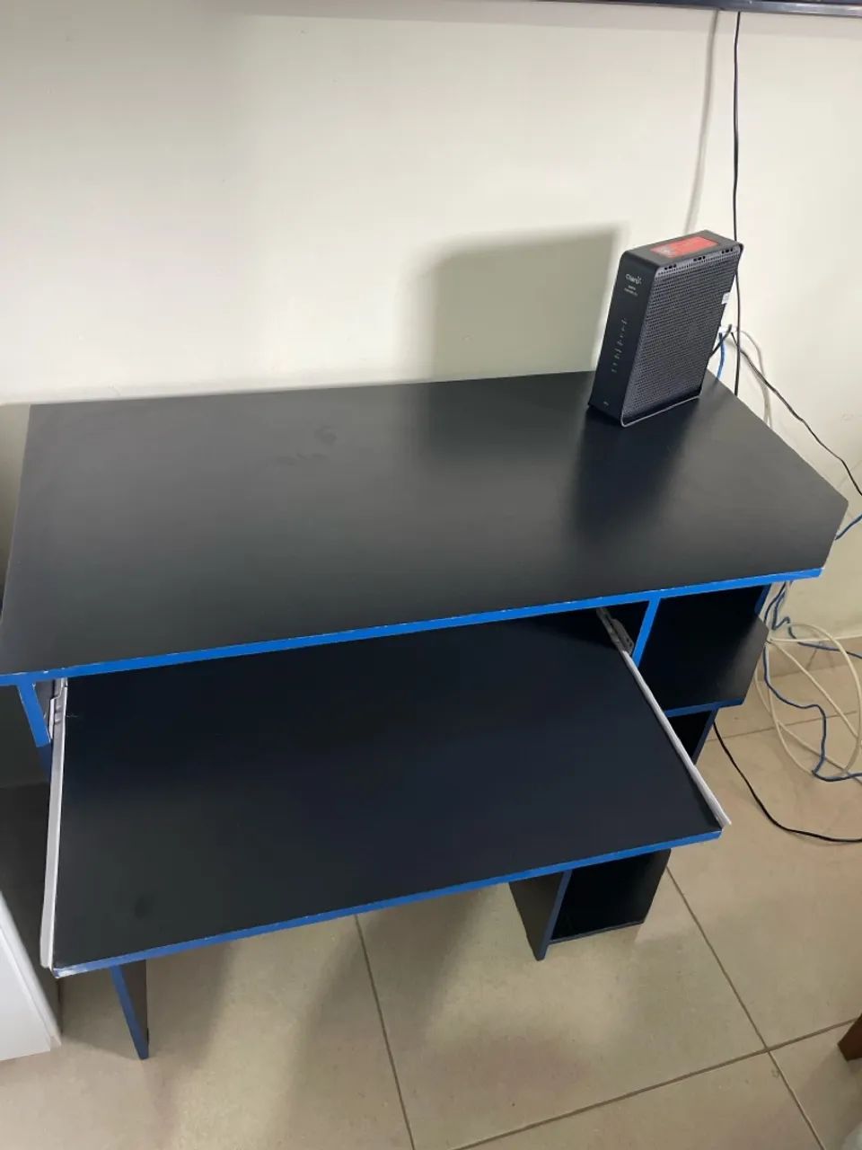 Escrivaninha Mesa De Computador Gamer Notebook Office - Foto 3