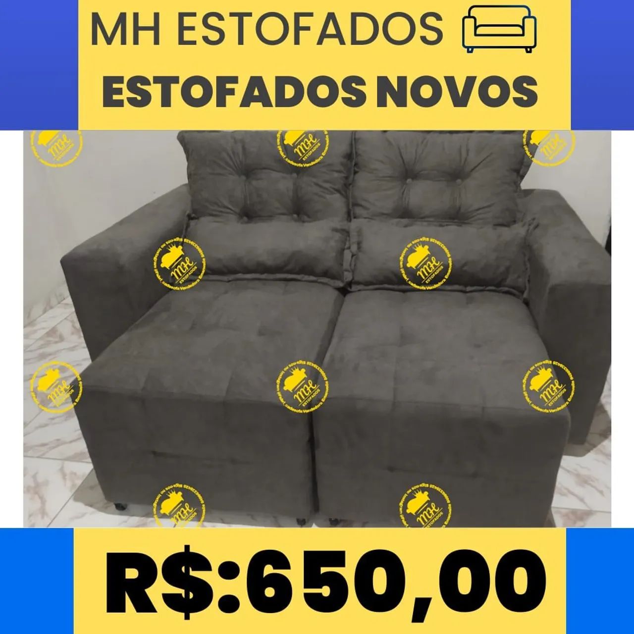 Sofá Modular Novo - Conforto e Elegância! - Foto 4