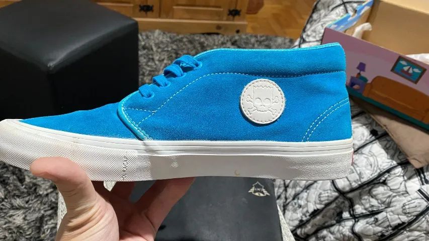 Tênis Vans Chukka Pro The Simpsons Bart na Caixa n42 - Calçados