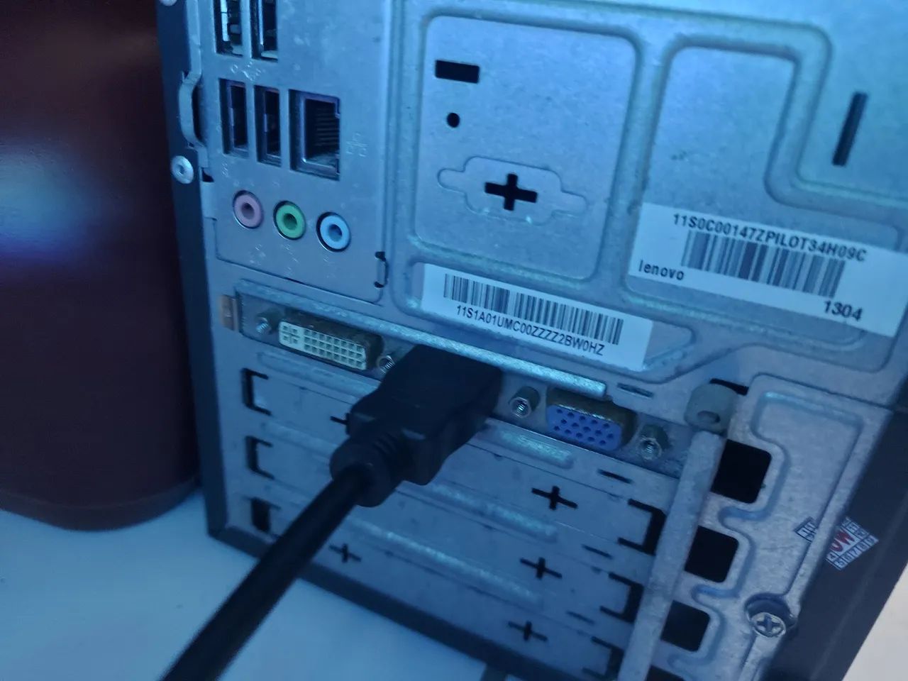 UMA TV SAMSUNG 46 POLEGADAS E UMA CPU LENOVO  - Foto 3