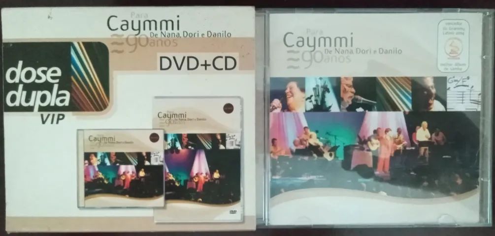 Cd+Dvd - Dose Dupla - Para Caymmi - De Nana, Dori e Danilo - Foto 3