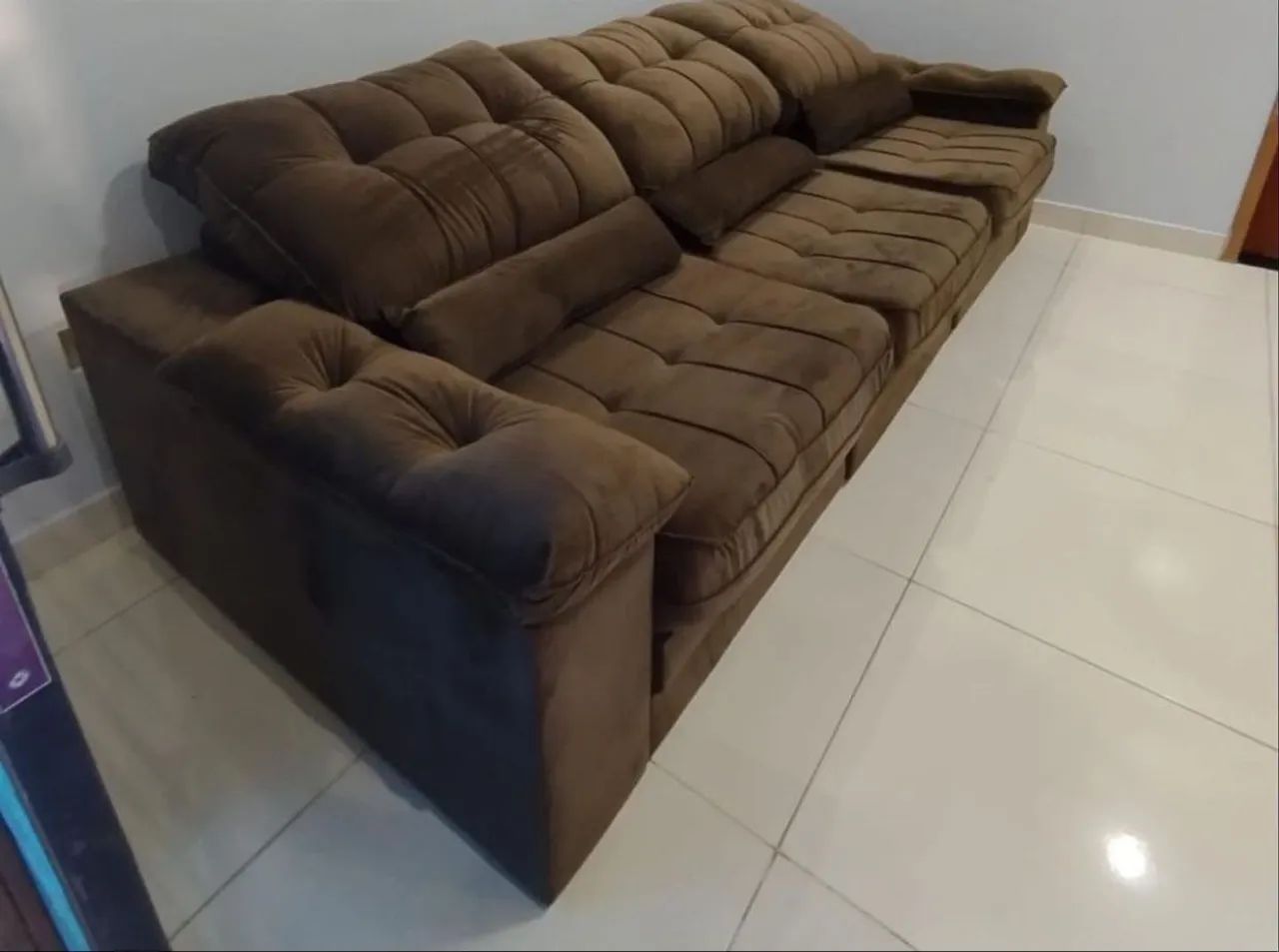 PROMOÇÃO SOFÁ RETRÁTIL E RECLINÁVEL LARGURA 2.90 GIGANTE 422082056605542403