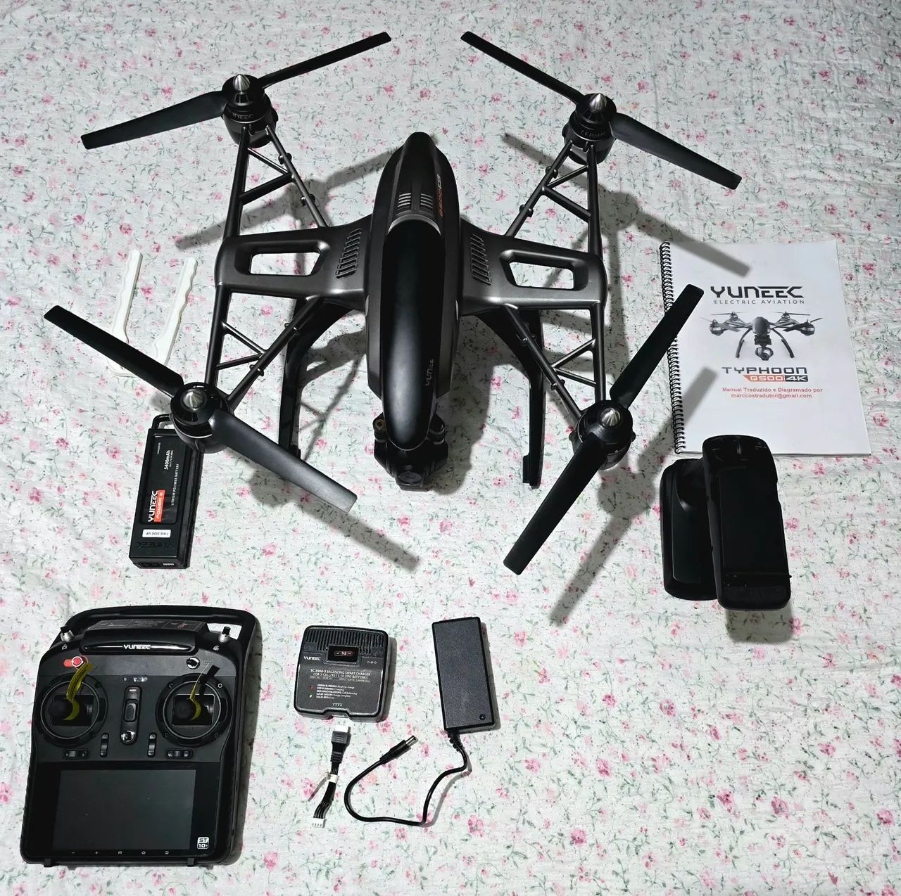 Drone Yuneec Typhoon Q500 4K - Completo!